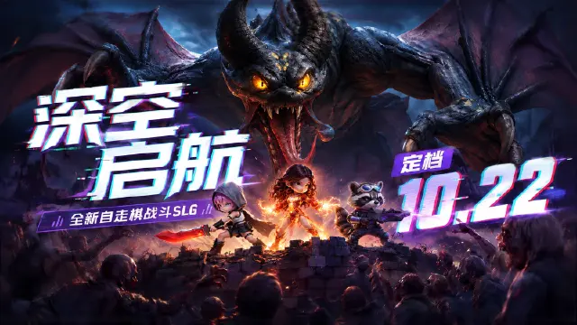 《深空之劫》末世启航,定档10月22日公测!预约送国庆礼盒~图片