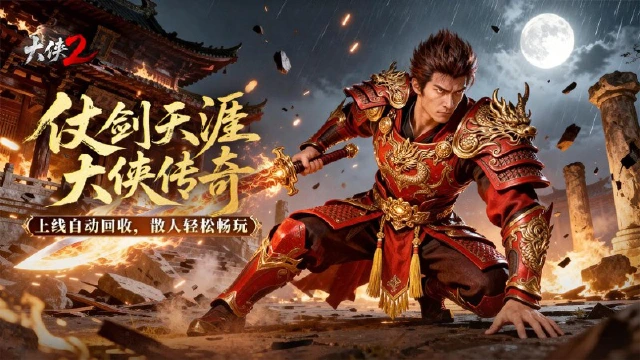 首发定档6月16日!加入《大侠2》铸就江湖传奇!图片