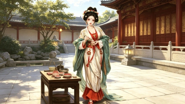 《客官里面请》美人画卷-琳琅图片