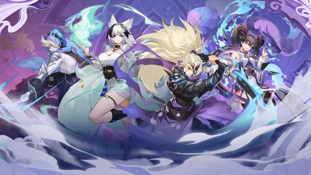 高颜值国风二次元《零域幻想》首发，上线百抽盛宴！图片