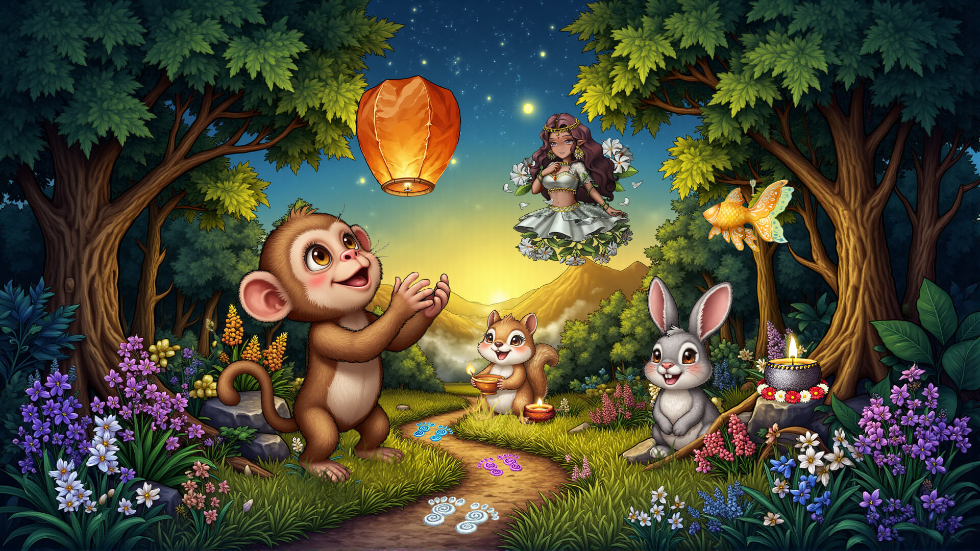 《萌翻天消消樂》10月17日排燈節(jié)活動(dòng)開啟（1年只開1次）！