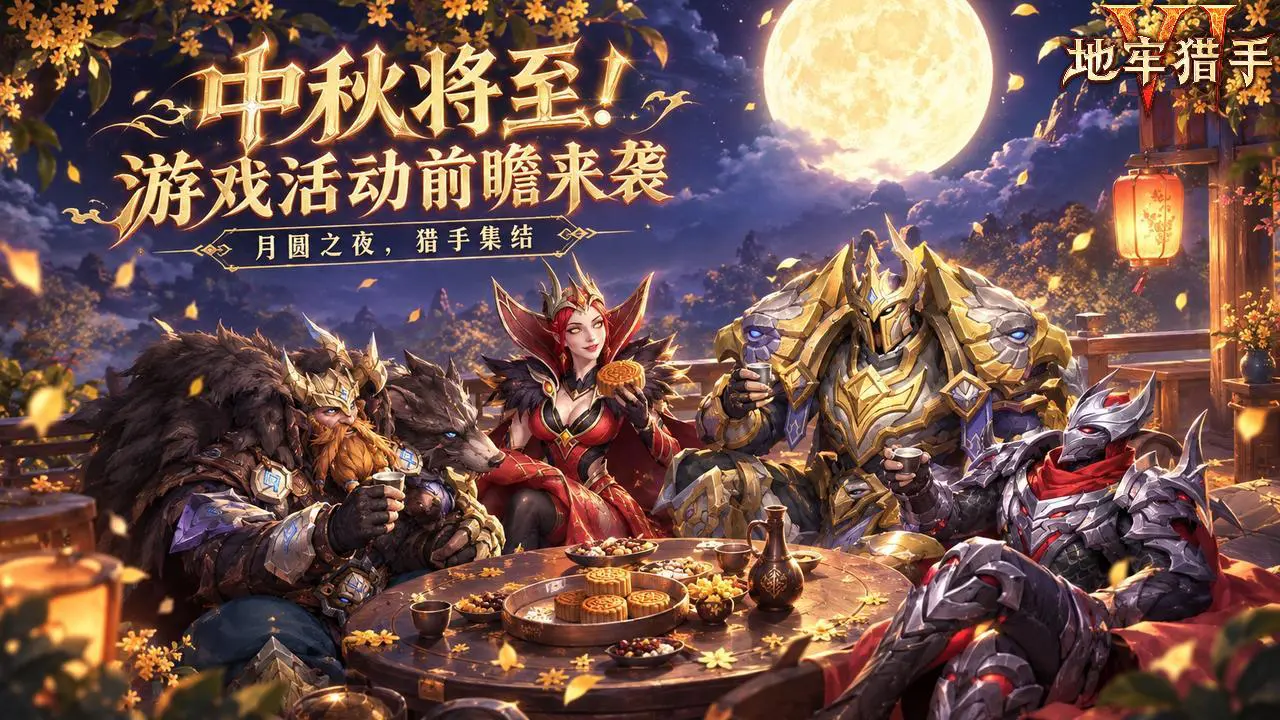 《地牢猎手6》【月圆之夜，猎手集结】中秋将至！活动前瞻来袭图片
