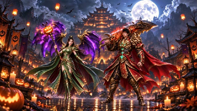 《君临传奇》万圣节狂欢版本开启图片