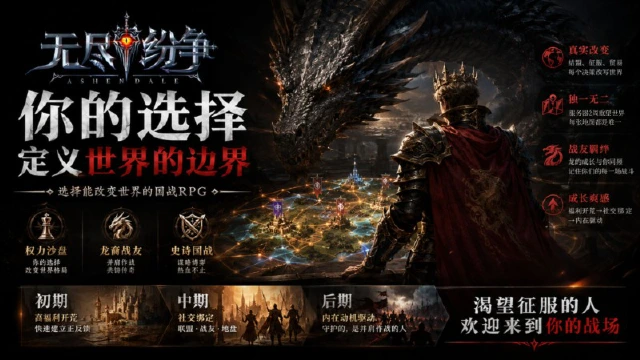《无尽纷争》你的选择,定义世界的边界!邀你5月共赴史诗国战图片