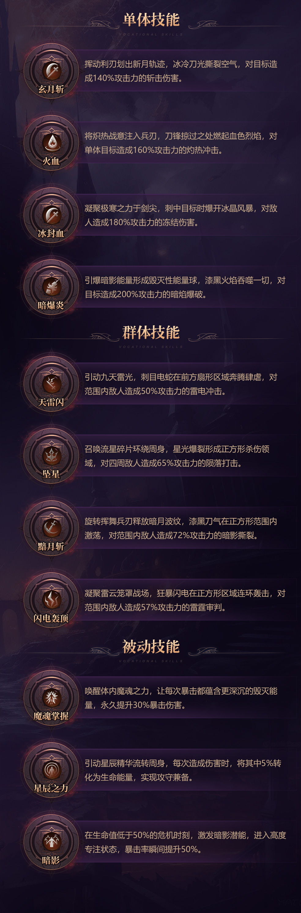 《新月大陆》魔刃双修破万法！职业介绍-魔剑士篇图片_5