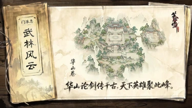 《笑傲江湖:群侠传》【门派解密】华山卷:剑宗气宗之争、思过崖之谜,你了解多少?图片