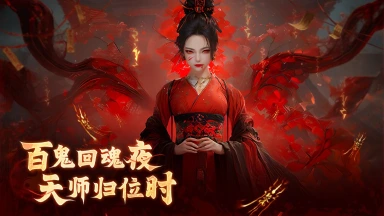 都市怪谈，新国风灵异手游《洪荒仙韵》3月27日正式上线图片