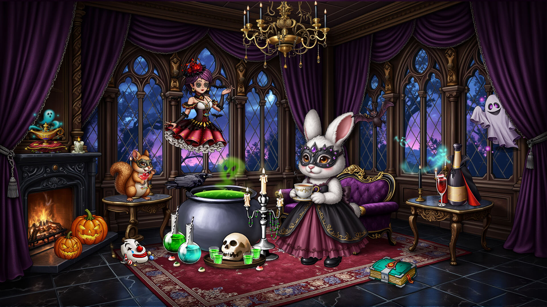 《萌翻天消消樂》10月24日開啟大型活動(dòng)萬圣節(jié)化妝舞會(huì)，白嫖大量資源的好機(jī)會(huì)！