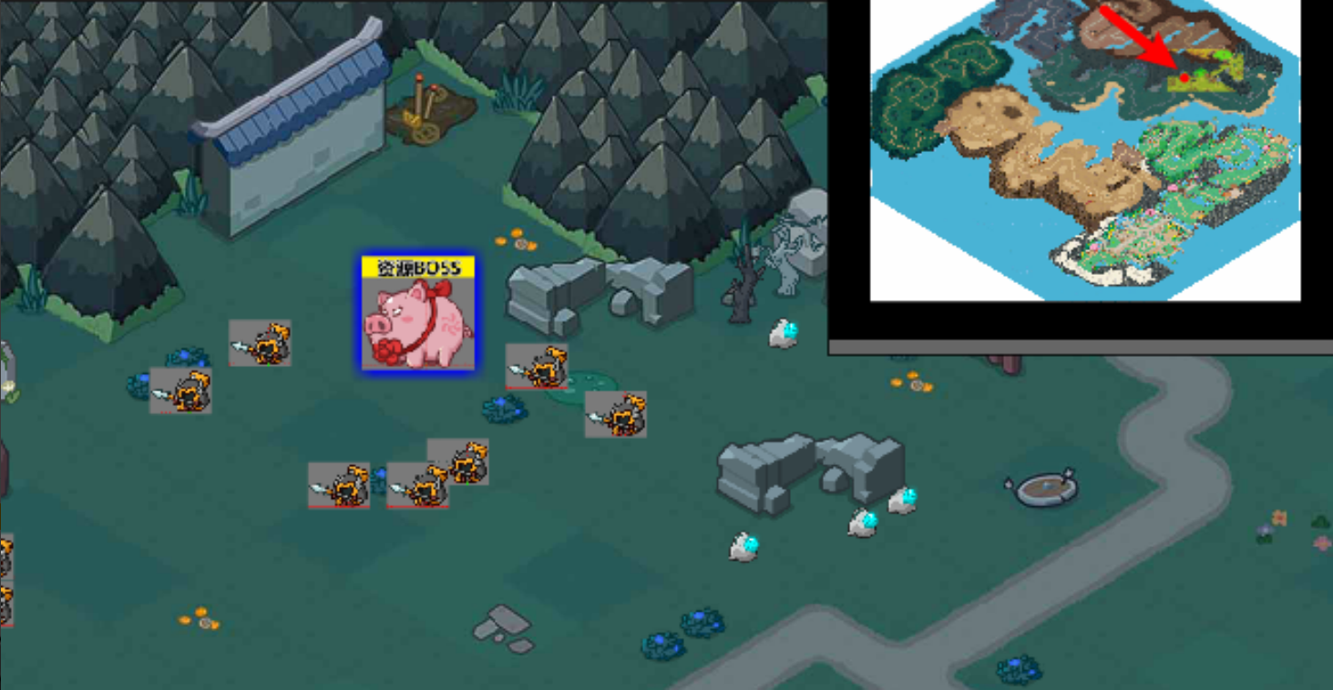 《铳之迷宫》资源缺乏不担心,资源BOSS位置分享!图片_13