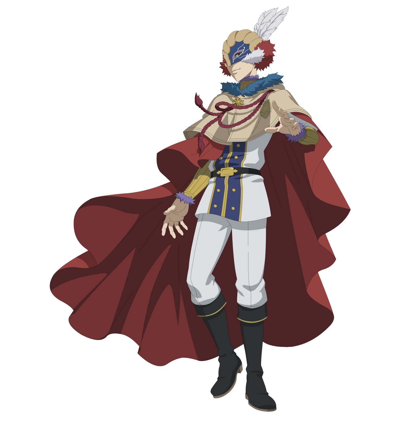 《黑色四葉草 魔法帝之道》角色展示 | 結(jié)束這一切的根基，由我來奠定。圖片_2