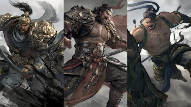 《三国：天下归心》据水断桥阻敌势，万人之敌护虎痴图片